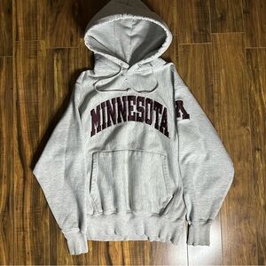 Heavy Grey Minnesota Hoodie